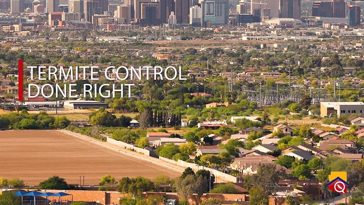 Scottsdale seen from above